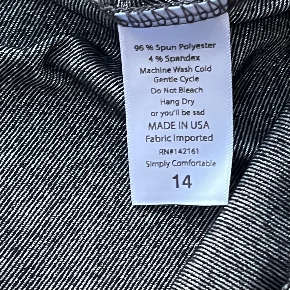Lularoe shimmery size 14 skirt - Picture 3 of 3